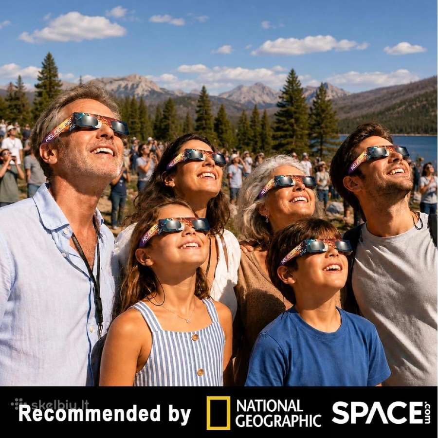 Saules užtemimo akiniai Helioclipse(50 vnt) - nuotraukos Nr. 2