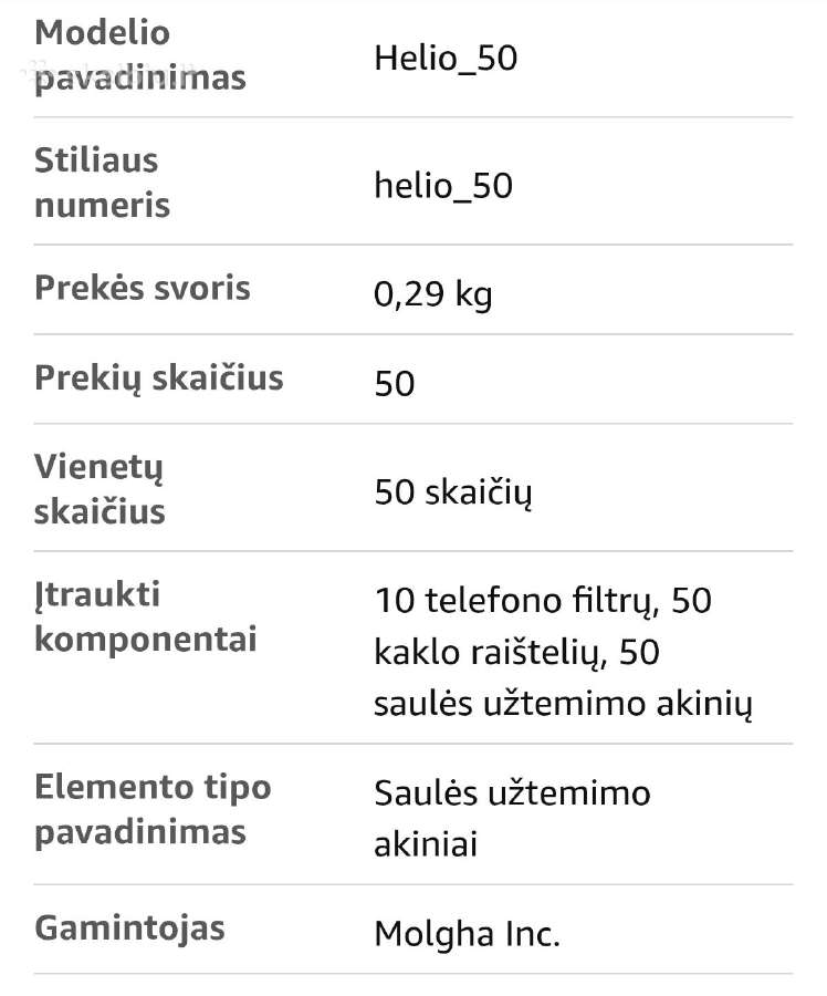 Saules užtemimo akiniai Helioclipse(50 vnt) - nuotraukos Nr. 6