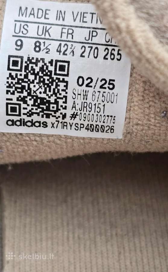 Adidas zomšo kedai - nuotraukos Nr. 4