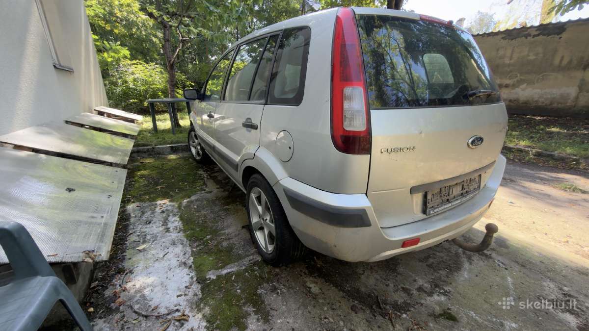 Parduodu Ford Fusion 1,4 dyzelį, 2007 - nuotraukos Nr. 4