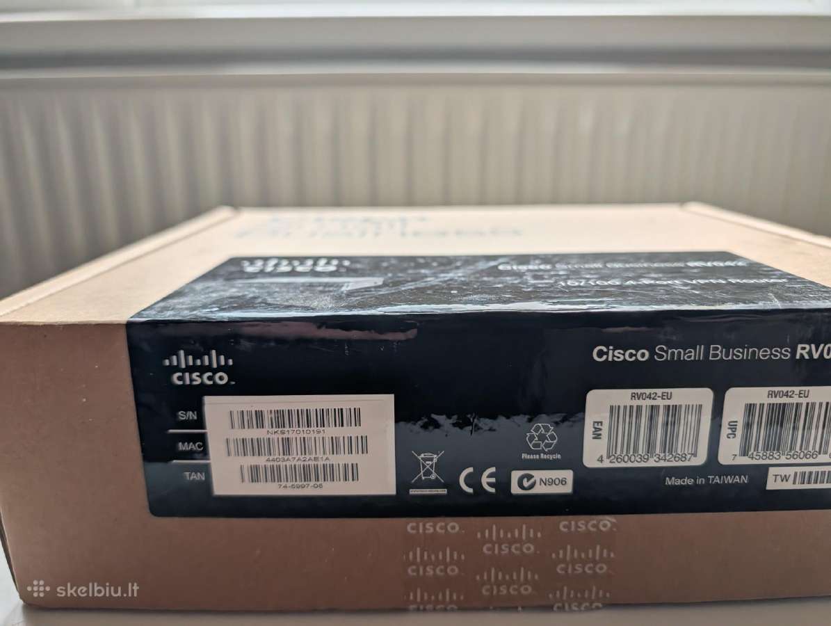 Cisco Small Business Rv042 – 4-port Vpn router - nuotraukos Nr. 2