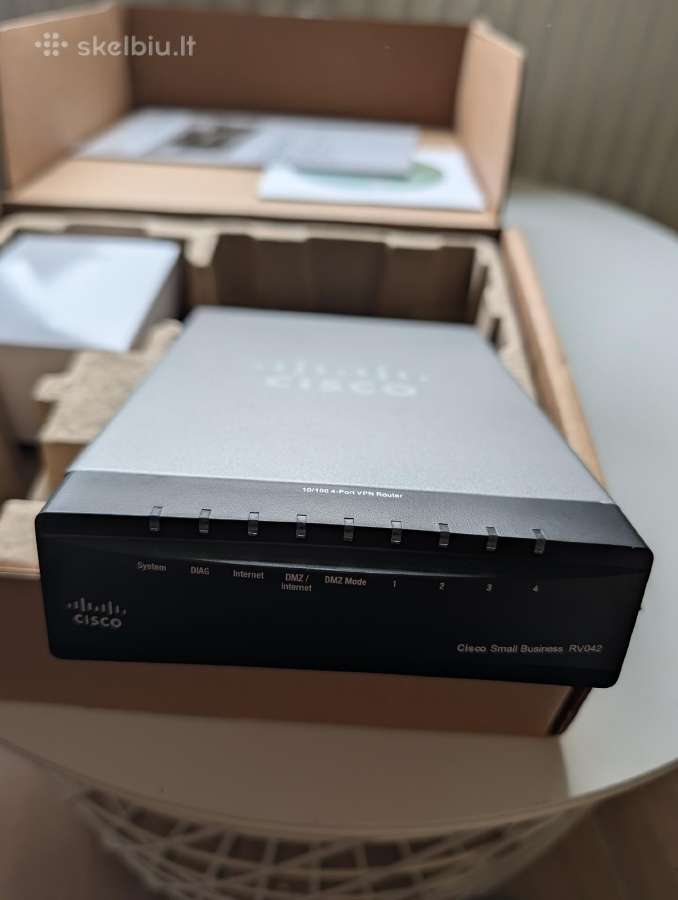 Cisco Small Business Rv042 – 4-port Vpn router - nuotraukos Nr. 5
