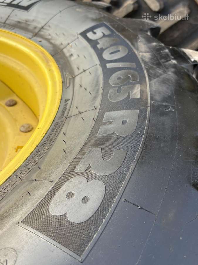 580/70r38 540/65r28 traktoriaus ratų komplektas - nuotraukos Nr. 8