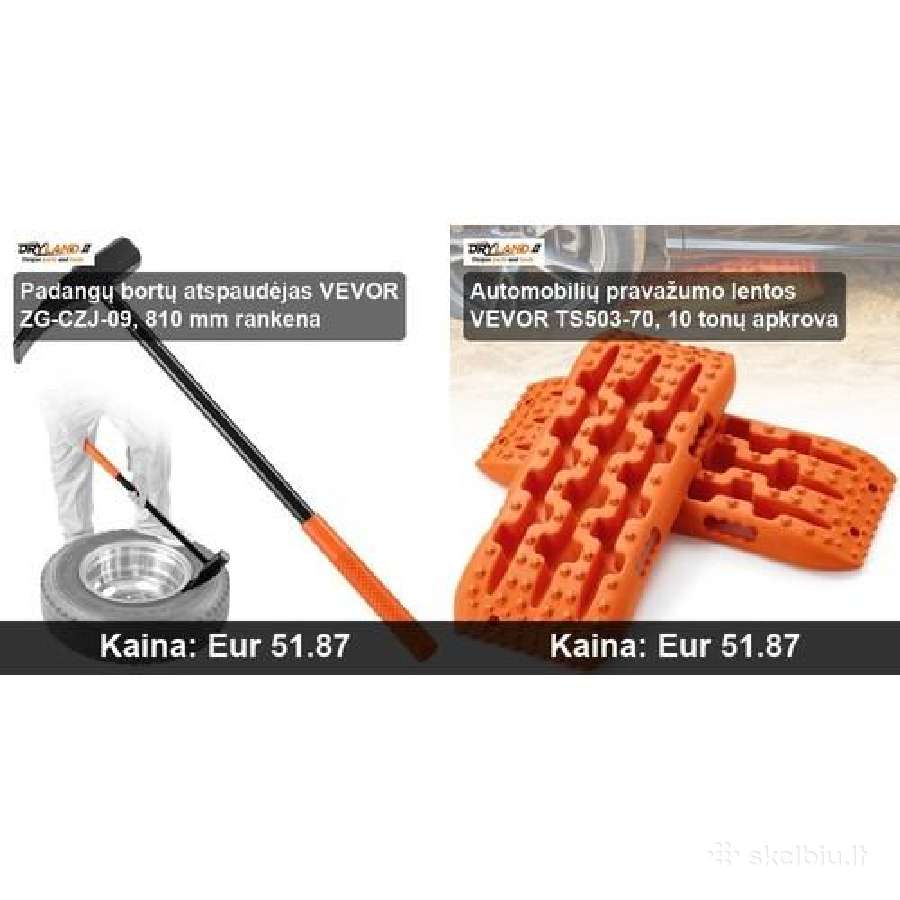Automobilių atlaisvinimo lentos, rastafkės, kalpok - nuotraukos Nr. 9
