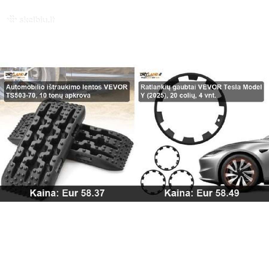Automobilių atlaisvinimo lentos, rastafkės, kalpok - nuotraukos Nr. 8