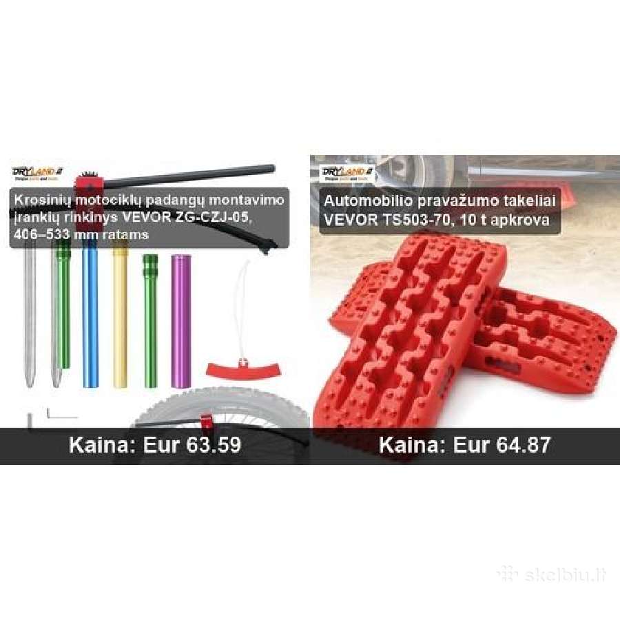 Automobilių atlaisvinimo lentos, rastafkės, kalpok - nuotraukos Nr. 14