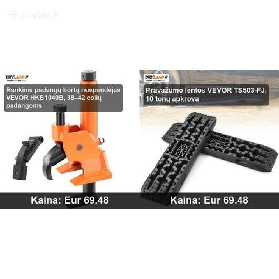 Automobilių atlaisvinimo lentos, rastafkės, kalpok - nuotraukos Nr. 16