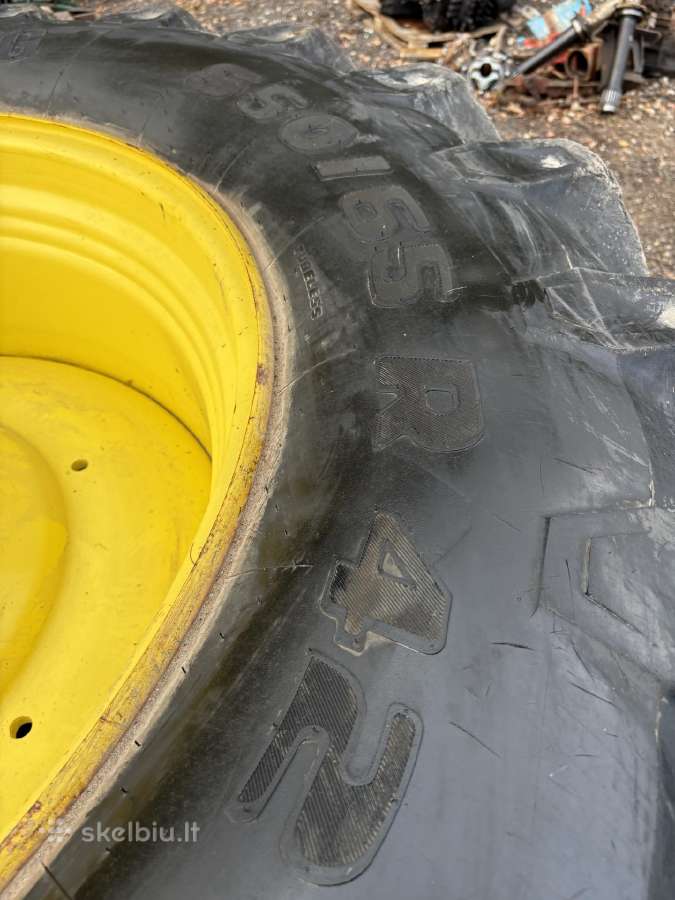 650/65r42 540/65r30 traktoriaus ratų komplektas - nuotraukos Nr. 3