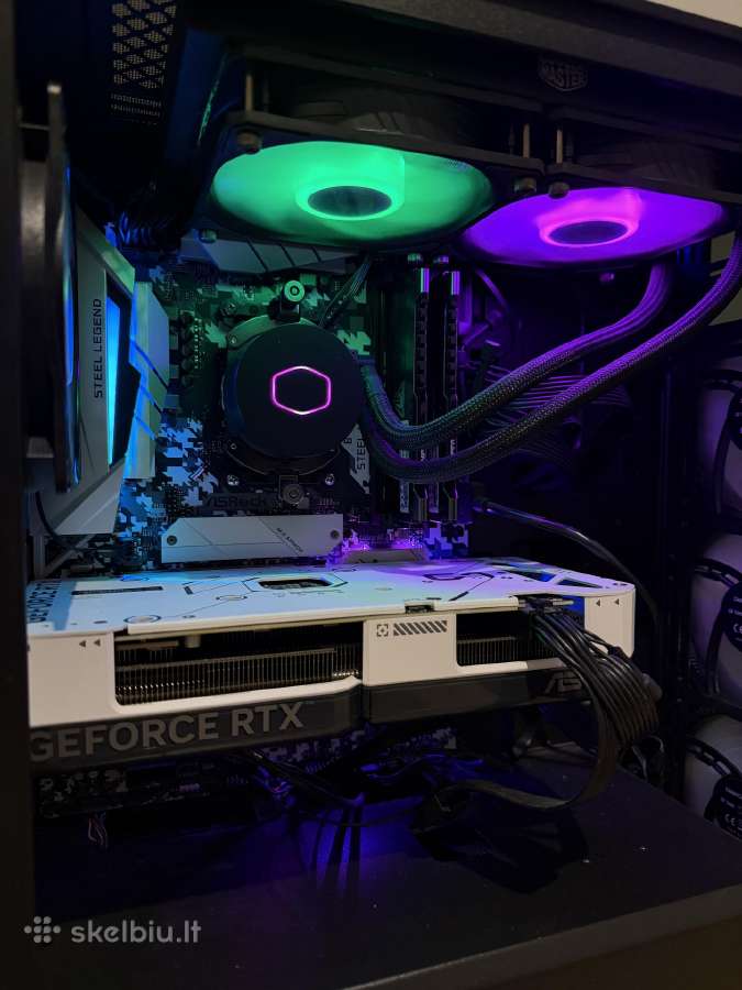 Rtx4070 12gb, 32gb, Ryzen 7 - Pc + Monitor - nuotraukos Nr. 4