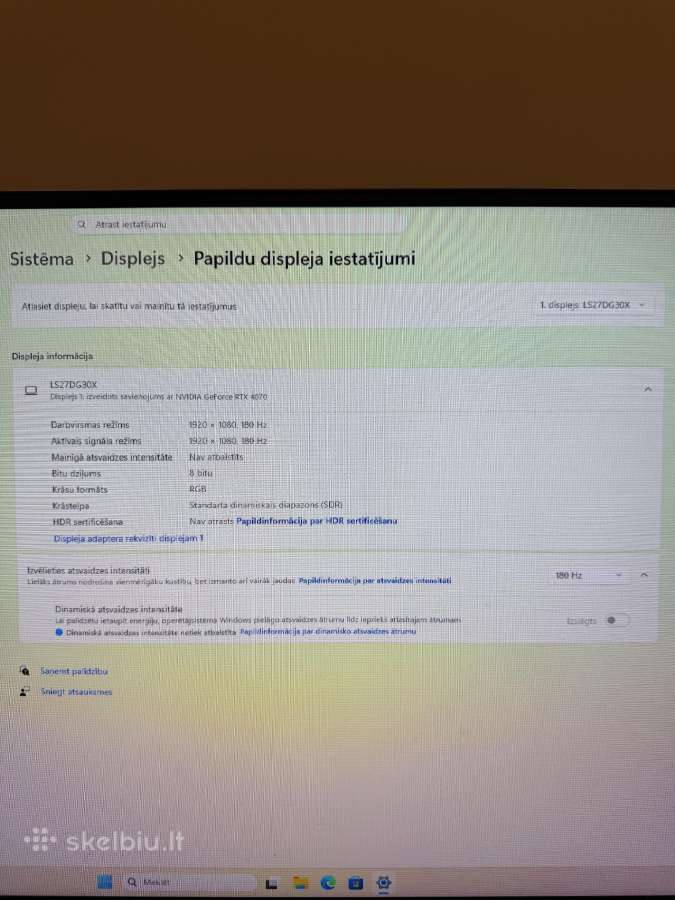 Rtx4070 12gb, 32gb, Ryzen 7 - Pc + Monitor - nuotraukos Nr. 9