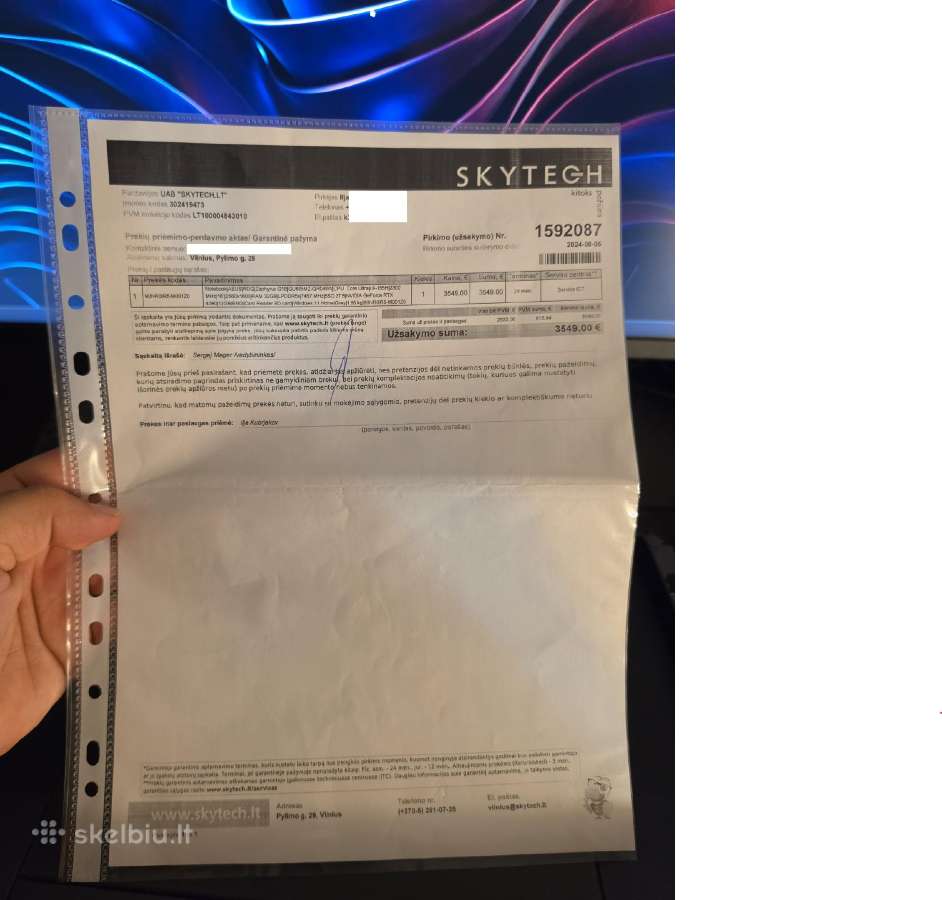 Asus Rog Zephyrus G16 Rtx 4080 Ultra 9 32 GB - nuotraukos Nr. 6