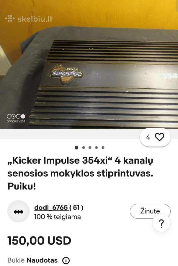 Jbl da3504 - nuotraukos Nr. 14