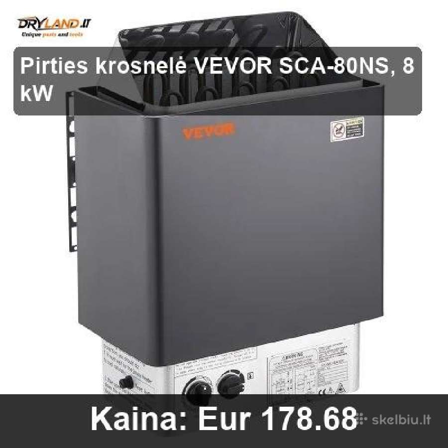 Elektrinės pirties krosnelės greita patogu šildyti - nuotraukos Nr. 7