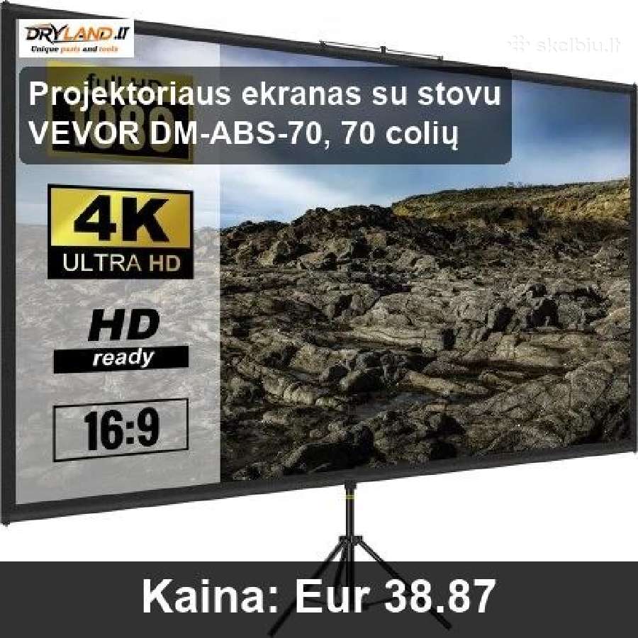Projektoriaus ekranai – aukščiausia vaizdo kokybė! - nuotraukos Nr. 3