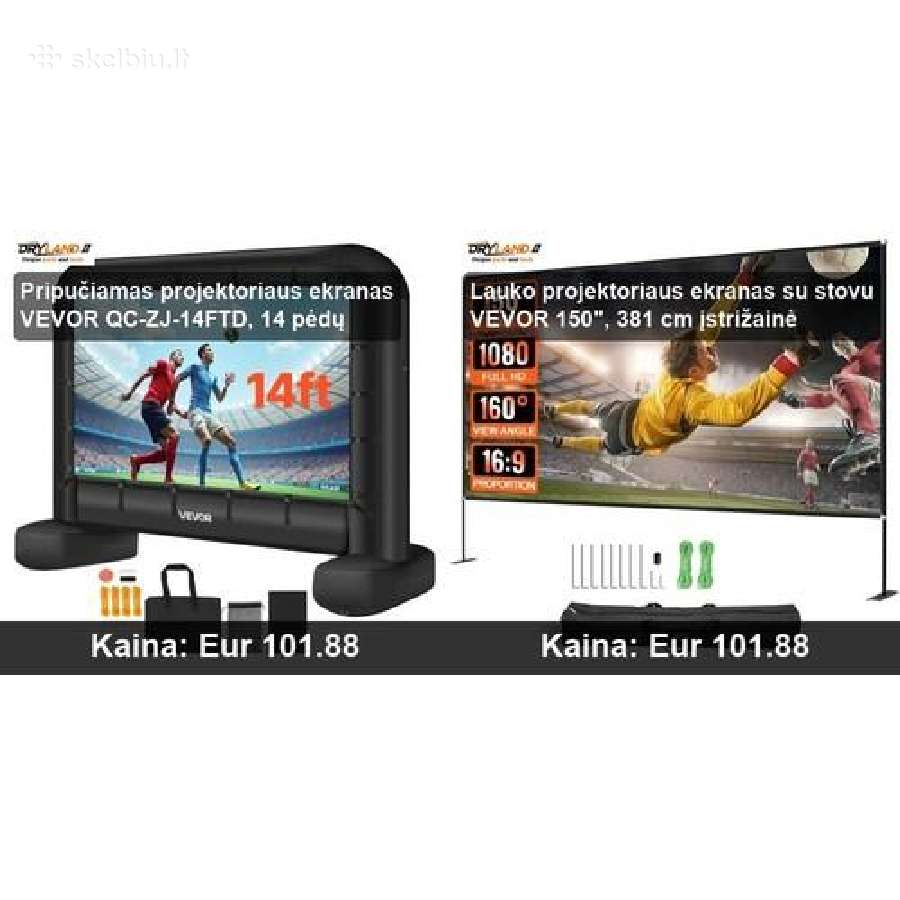 Projektoriaus ekranai – aukščiausia vaizdo kokybė! - nuotraukos Nr. 21