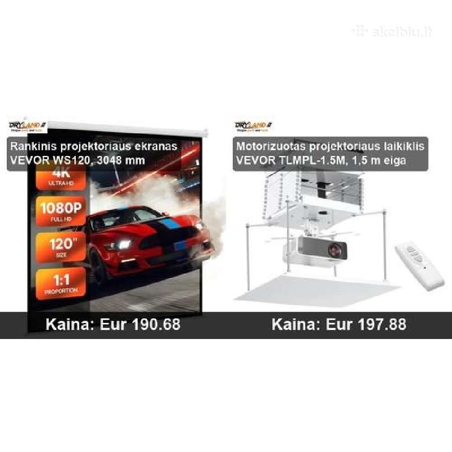 Projektoriaus ekranai – aukščiausia vaizdo kokybė! - nuotraukos Nr. 30