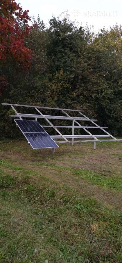 Saulės elektrinės konstrukcija - nuotraukos Nr. 9