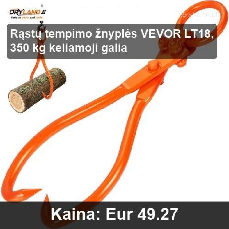 Rąstų pakėlėjai ir žnyplės – efektyvus medienos ap - nuotraukos Nr. 2