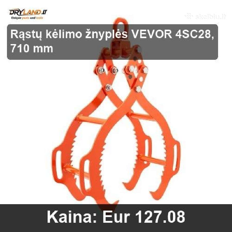 Rąstų pakėlėjai ir žnyplės – efektyvus medienos ap - nuotraukos Nr. 15