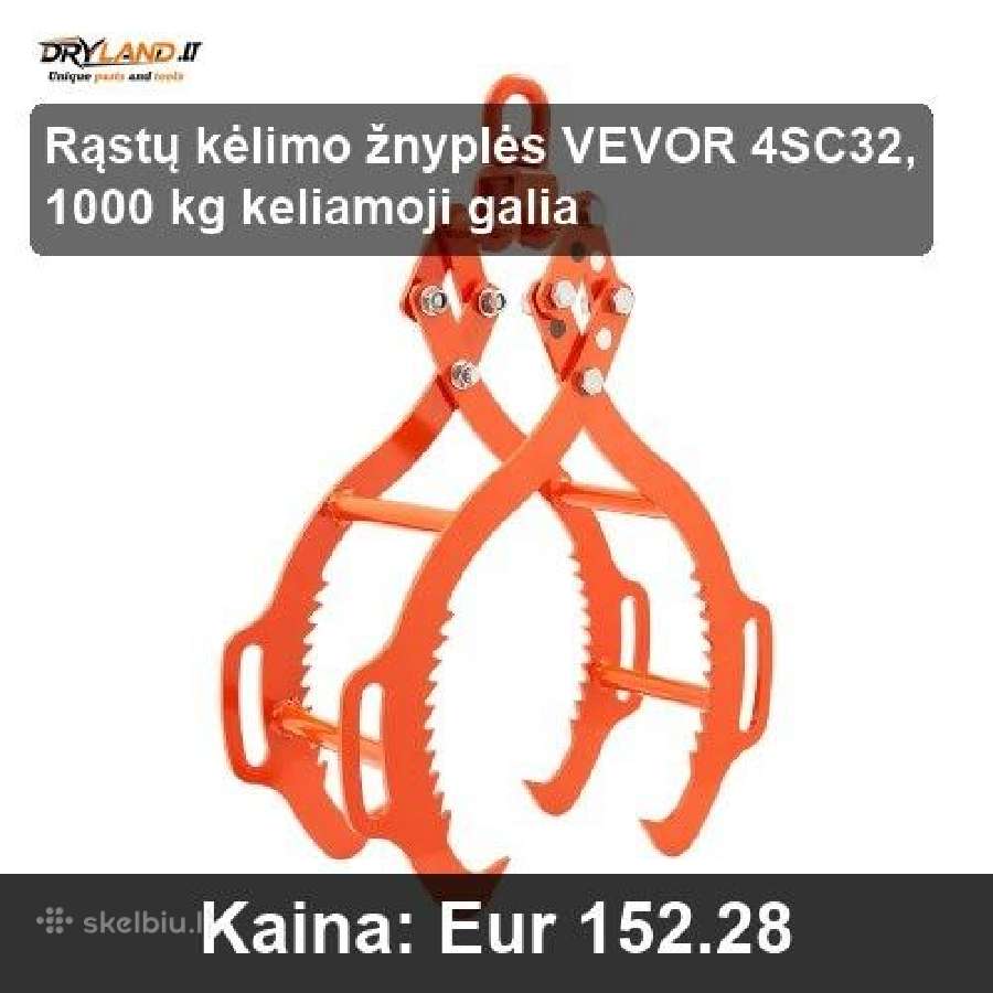 Rąstų pakėlėjai ir žnyplės – efektyvus medienos ap - nuotraukos Nr. 17