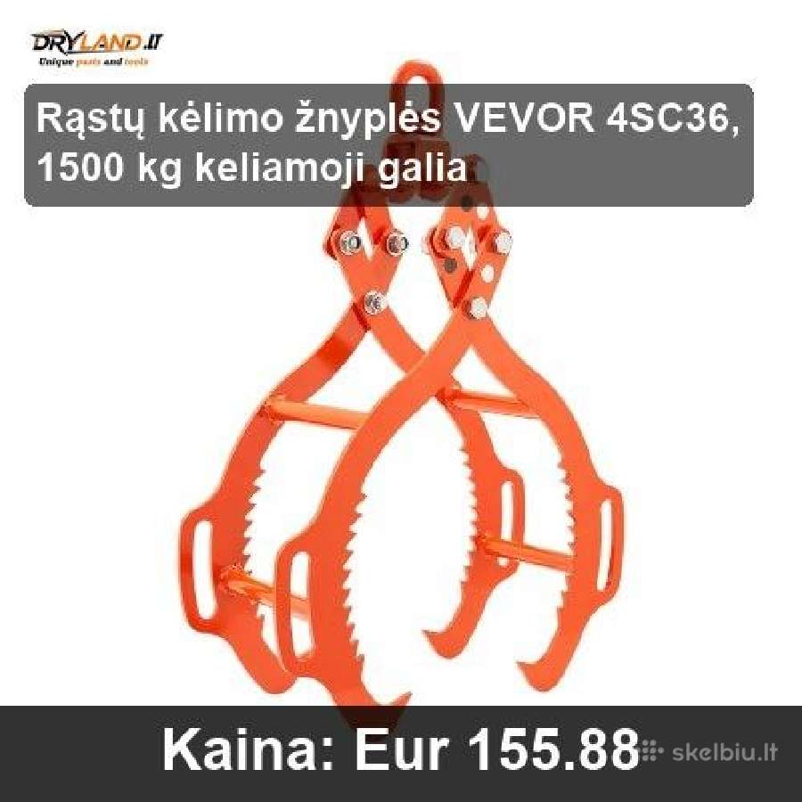 Rąstų pakėlėjai ir žnyplės – efektyvus medienos ap - nuotraukos Nr. 18
