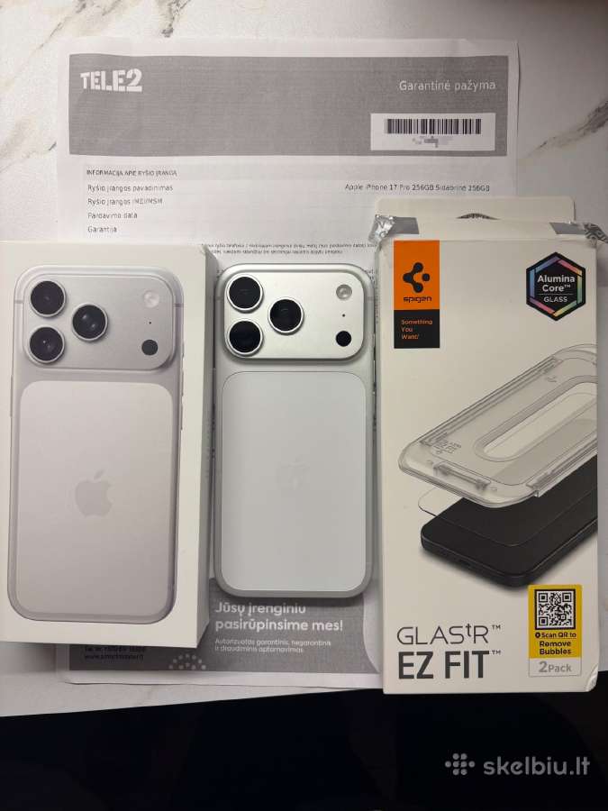 iPhone 17 Pro Silver 256gb - nuotraukos Nr. 7