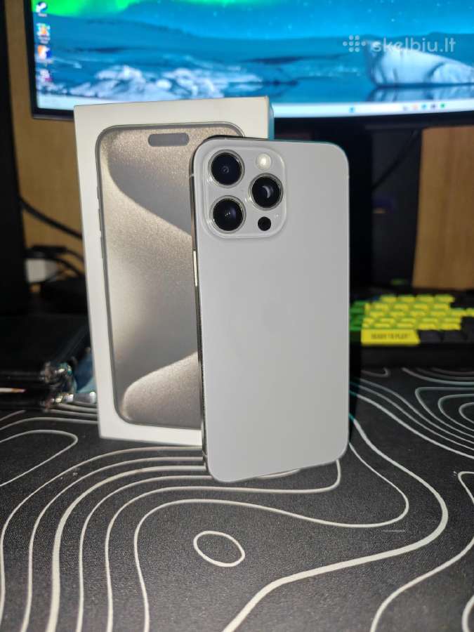 iPhone 15 Pro Max 256 GB 89% - nuotraukos Nr. 2