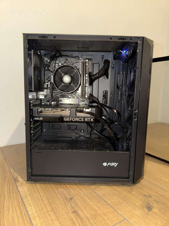 Rtx4060ti, Ryzen 5, 32gb, 1tb SSD - Pc - nuotraukos Nr. 2