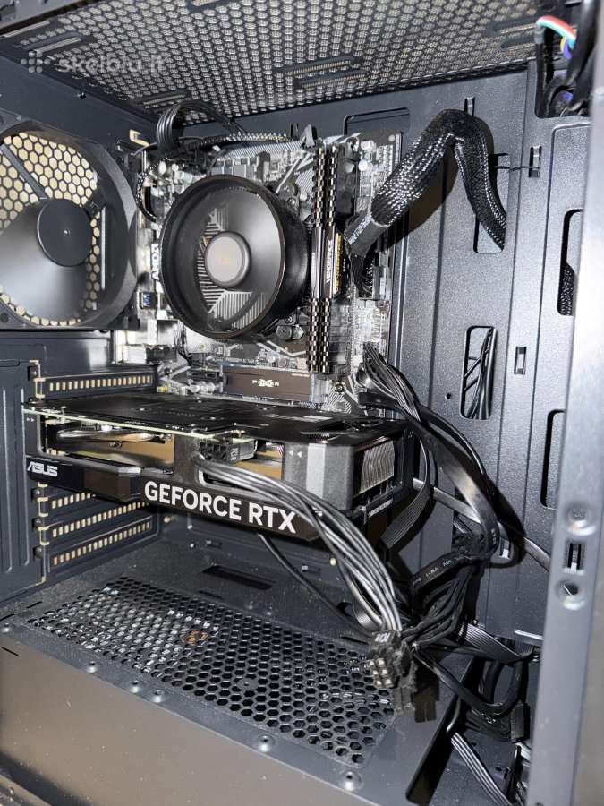 Rtx4060ti, Ryzen 5, 32gb, 1tb SSD - Pc - nuotraukos Nr. 3