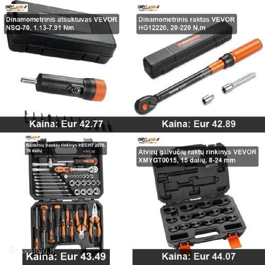 Nuo veržliasukio iki specializuotų raktų rinkinių - nuotraukos Nr. 8