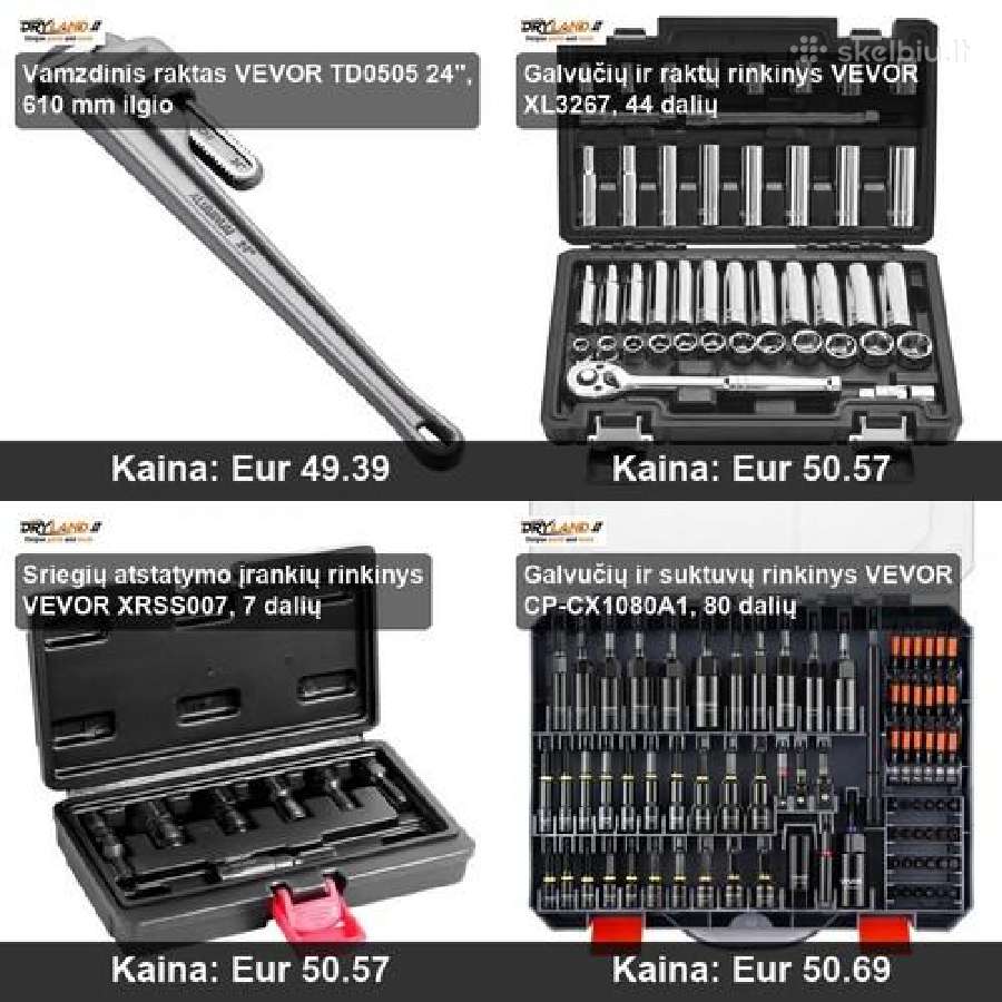 Nuo veržliasukio iki specializuotų raktų rinkinių - nuotraukos Nr. 11