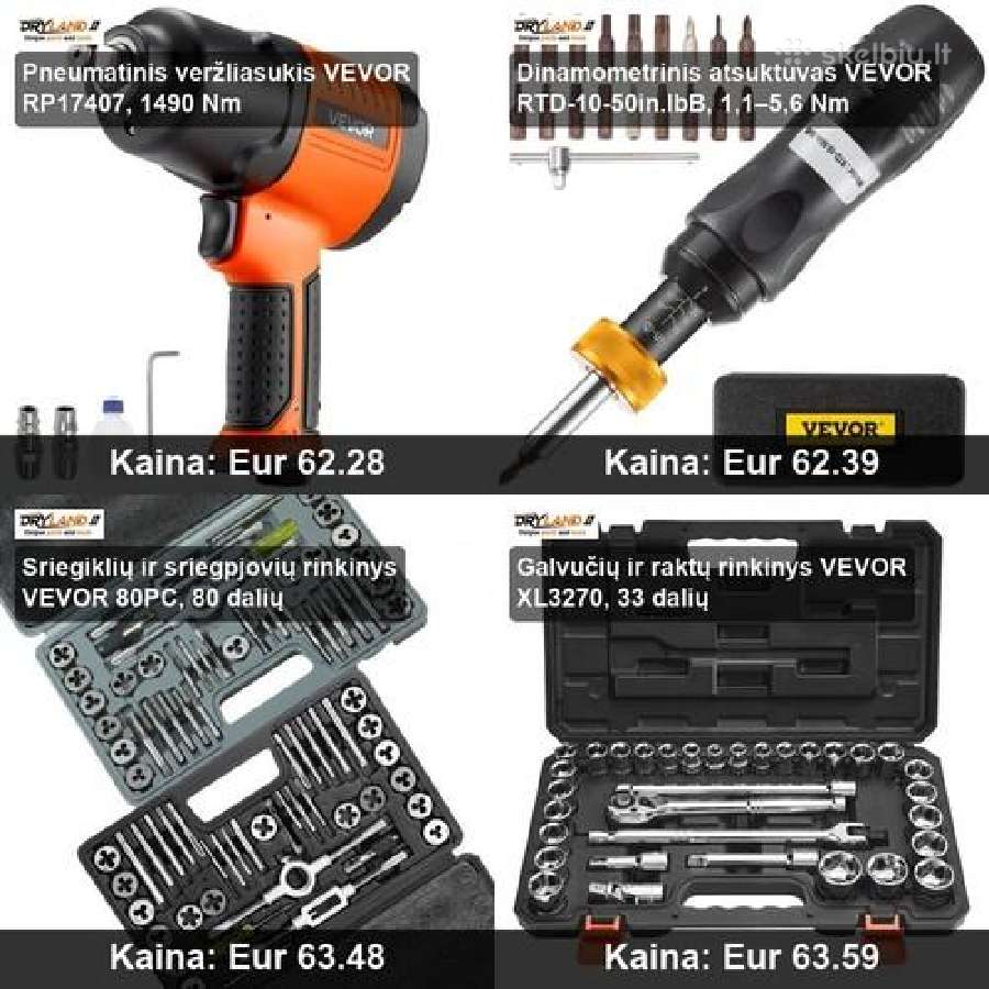 Nuo veržliasukio iki specializuotų raktų rinkinių - nuotraukos Nr. 18