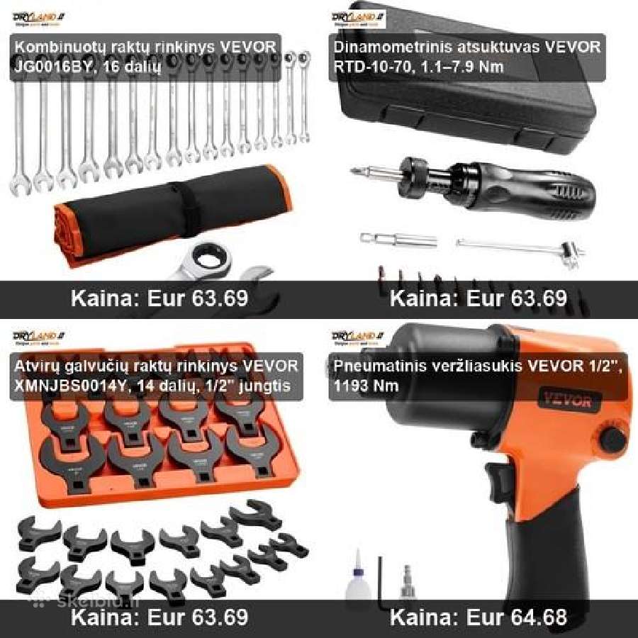 Nuo veržliasukio iki specializuotų raktų rinkinių - nuotraukos Nr. 19