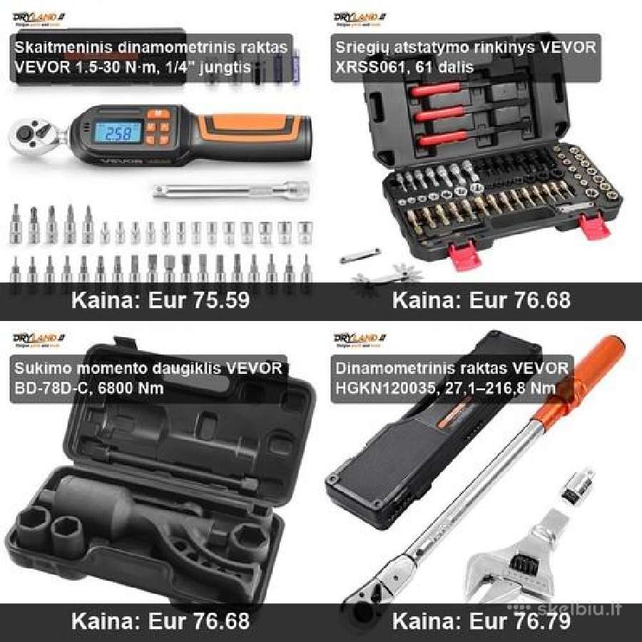 Nuo veržliasukio iki specializuotų raktų rinkinių - nuotraukos Nr. 23