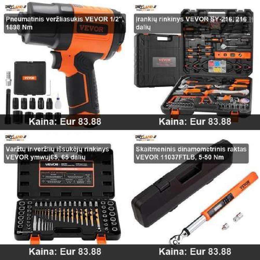 Nuo veržliasukio iki specializuotų raktų rinkinių - nuotraukos Nr. 25