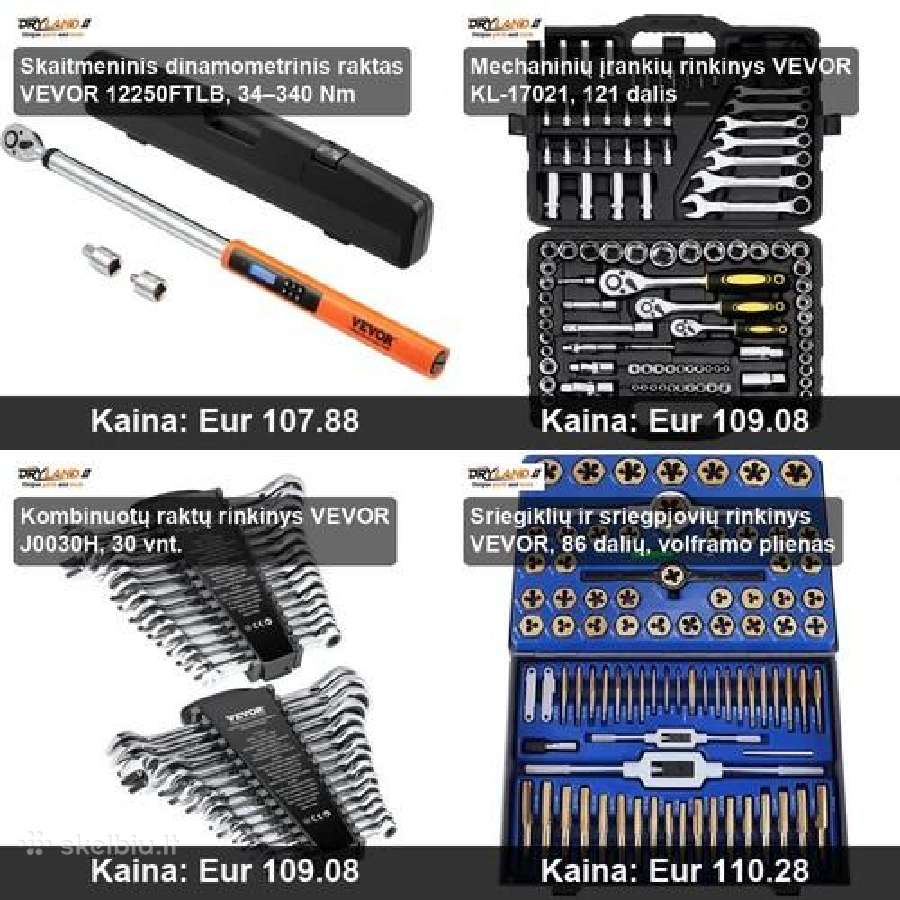 Nuo veržliasukio iki specializuotų raktų rinkinių - nuotraukos Nr. 32