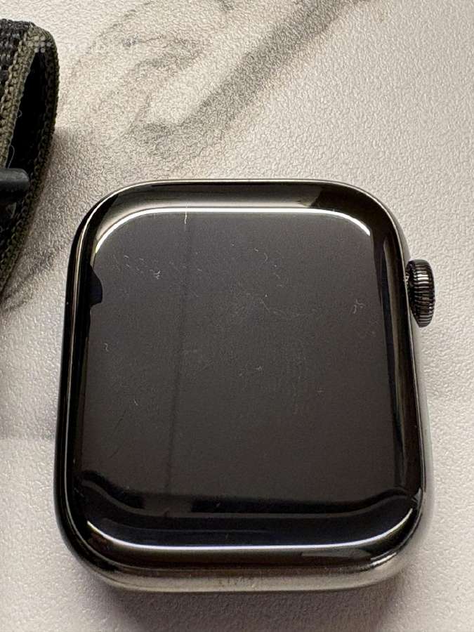 Apple Watch 8 45 Stainless Steel - nuotraukos Nr. 9