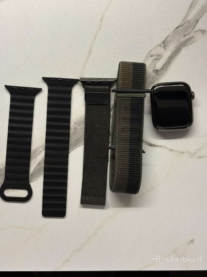 Apple Watch 8 45 Stainless Steel - nuotraukos Nr. 2