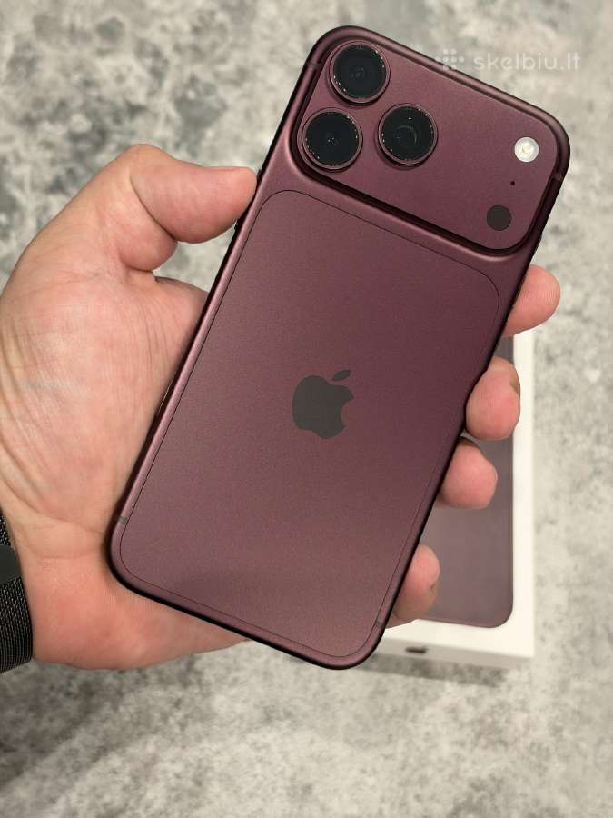 Apple iPhone 18 Pro Max 256gb Burgundy 24men. - nuotraukos Nr. 3