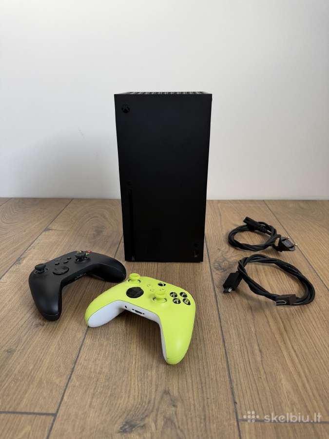 Xbox Series X 1tb + 2 joysticks - nuotraukos Nr. 2