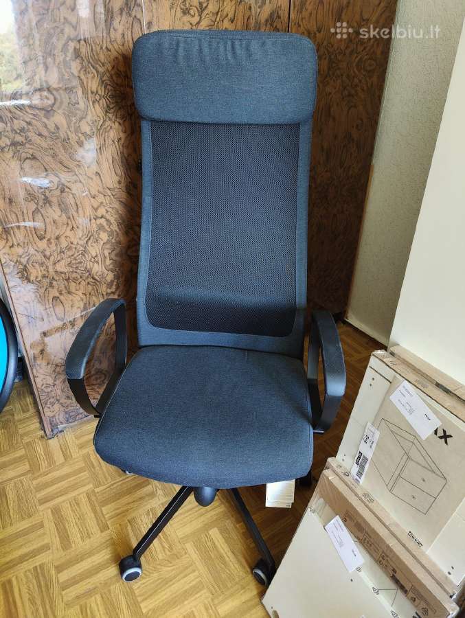 Ikea Markus ergonominė biuro kėdė – puikios būklės - nuotraukos Nr. 3