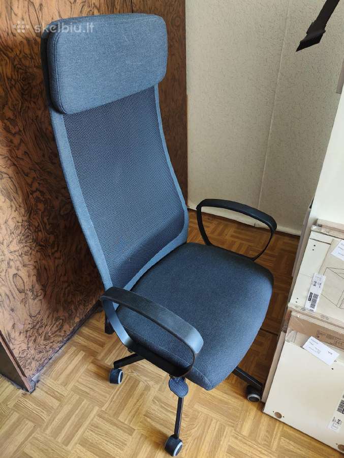 Ikea Markus ergonominė biuro kėdė – puikios būklės - nuotraukos Nr. 4
