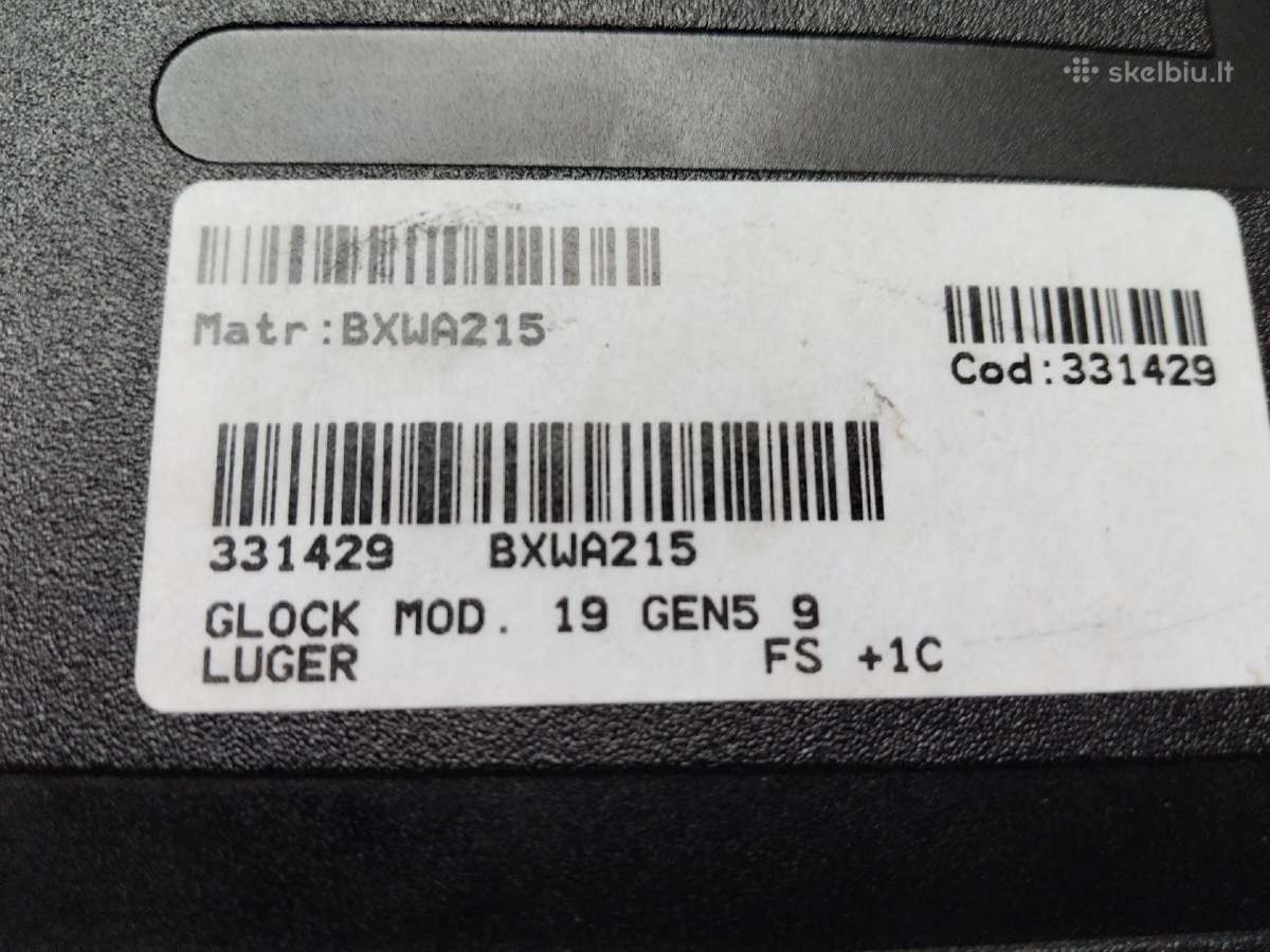 Glock 19 .5 Gen. - nuotraukos Nr. 6