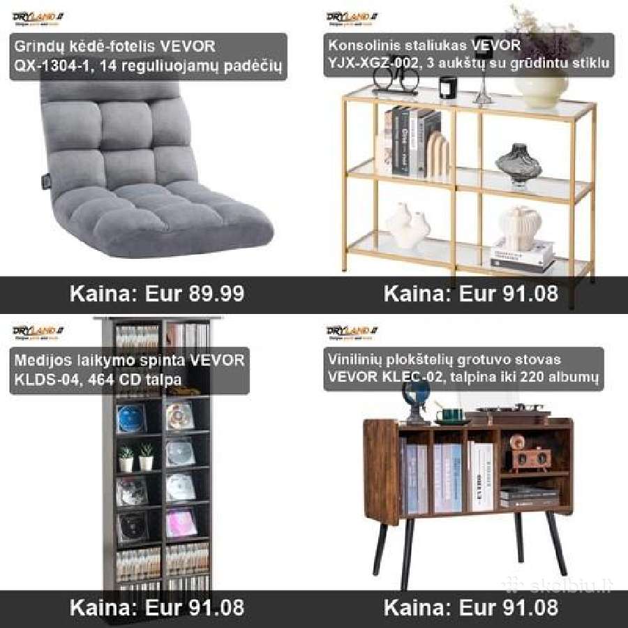 Svetainės baldai stilius ir Komfortas namans - nuotraukos Nr. 14