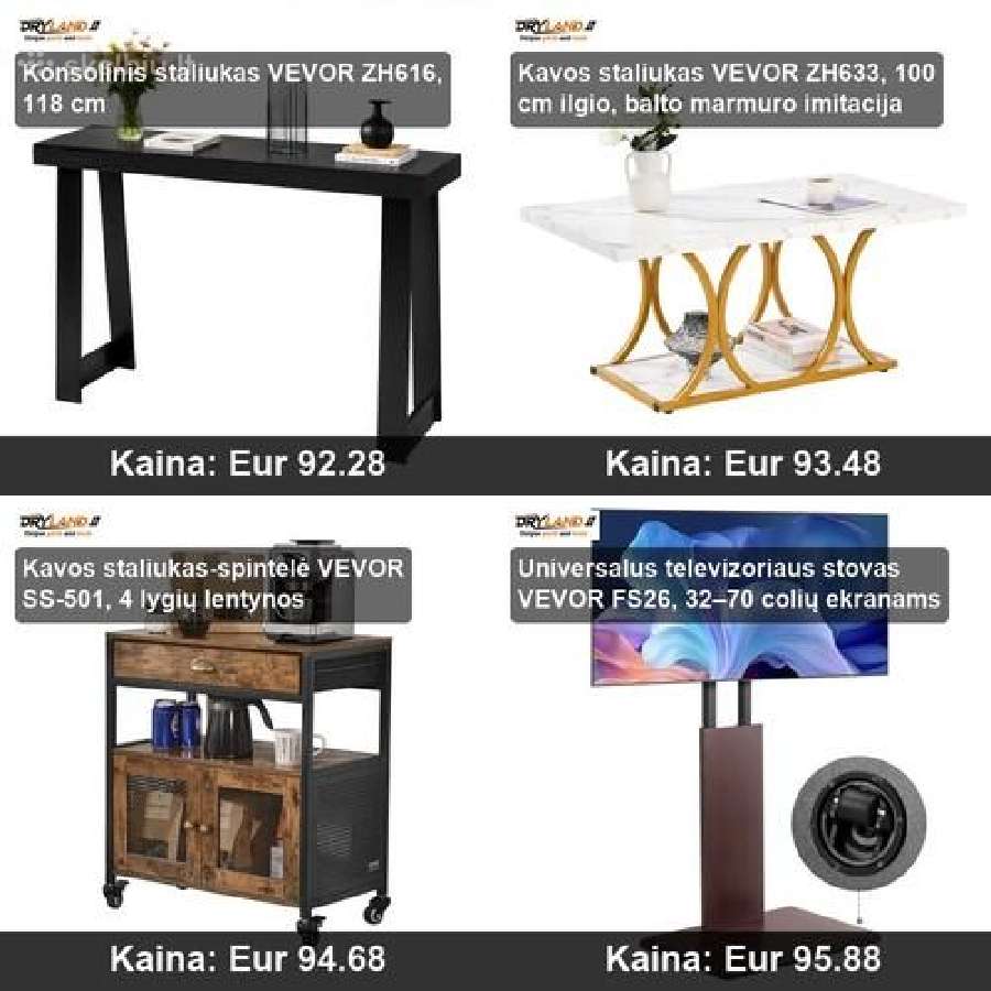 Svetainės baldai stilius ir Komfortas namans - nuotraukos Nr. 15