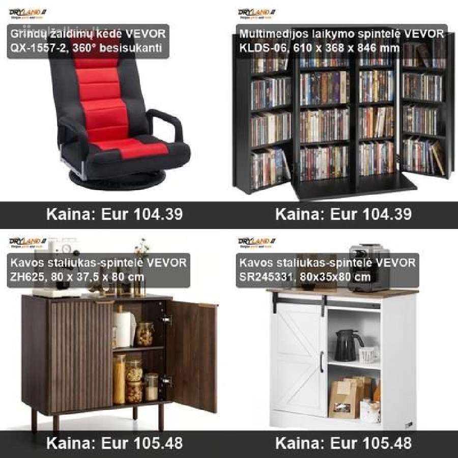 Svetainės baldai stilius ir Komfortas namans - nuotraukos Nr. 20