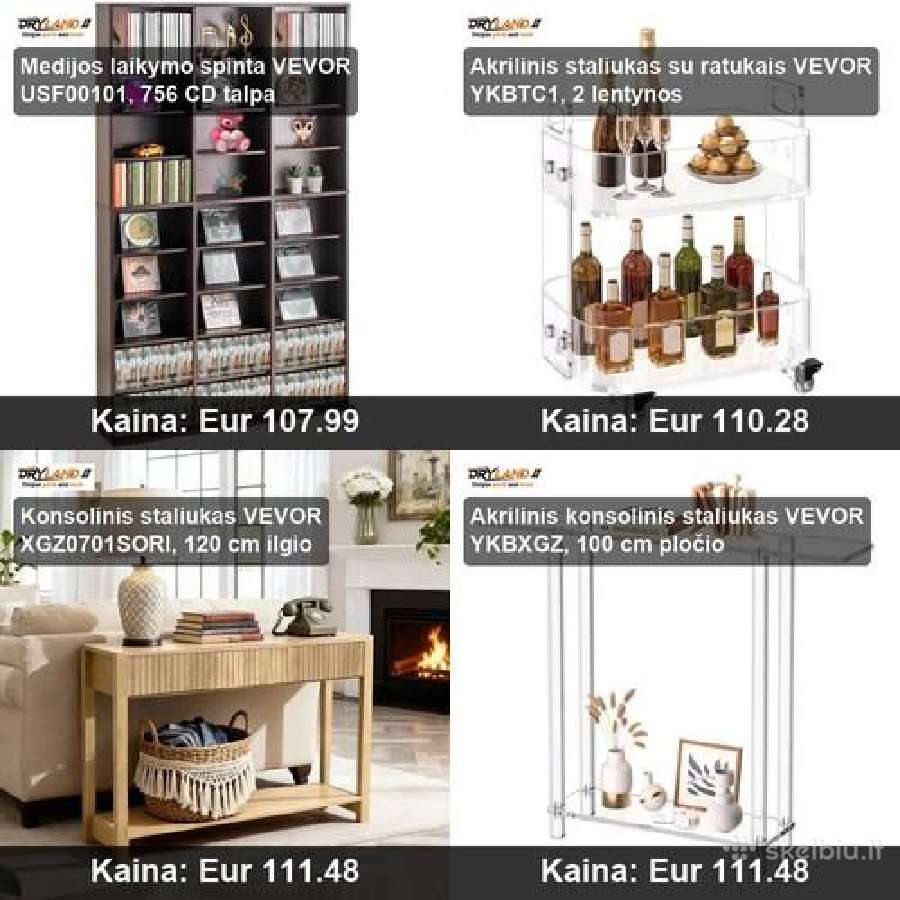 Svetainės baldai stilius ir Komfortas namans - nuotraukos Nr. 23