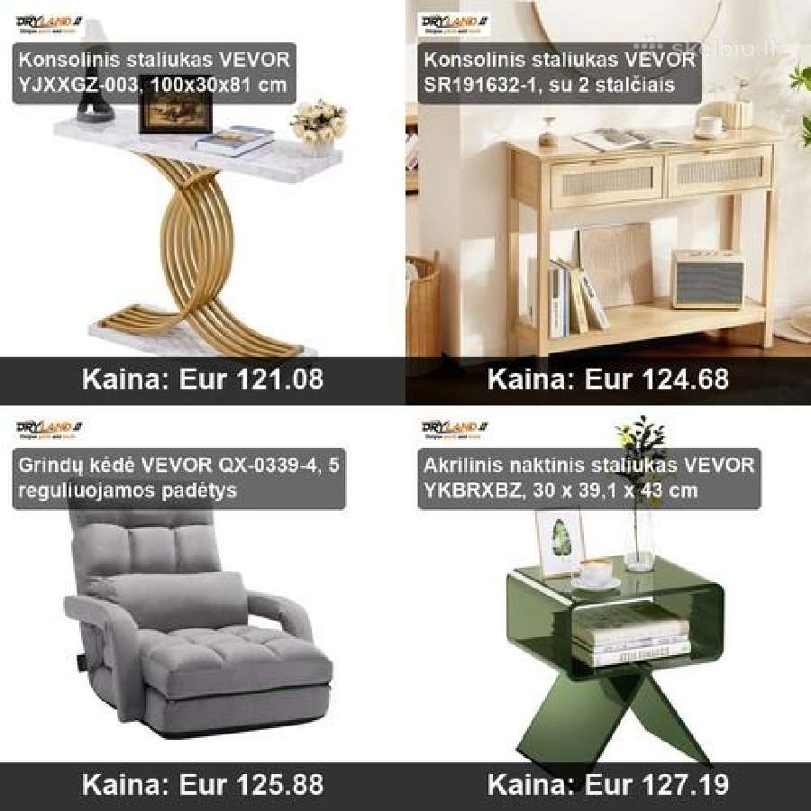 Svetainės baldai stilius ir Komfortas namans - nuotraukos Nr. 29
