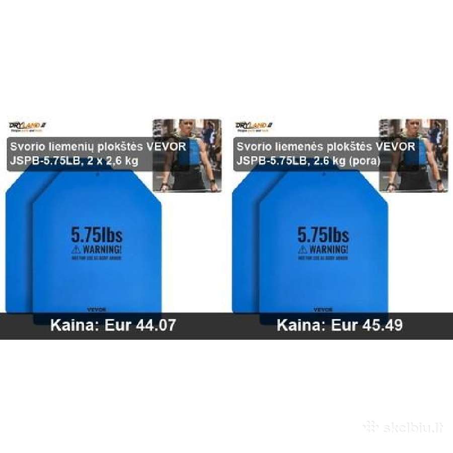 Jėgos treniruočių ir sunkumų kilnojimo įranga - nuotraukos Nr. 5