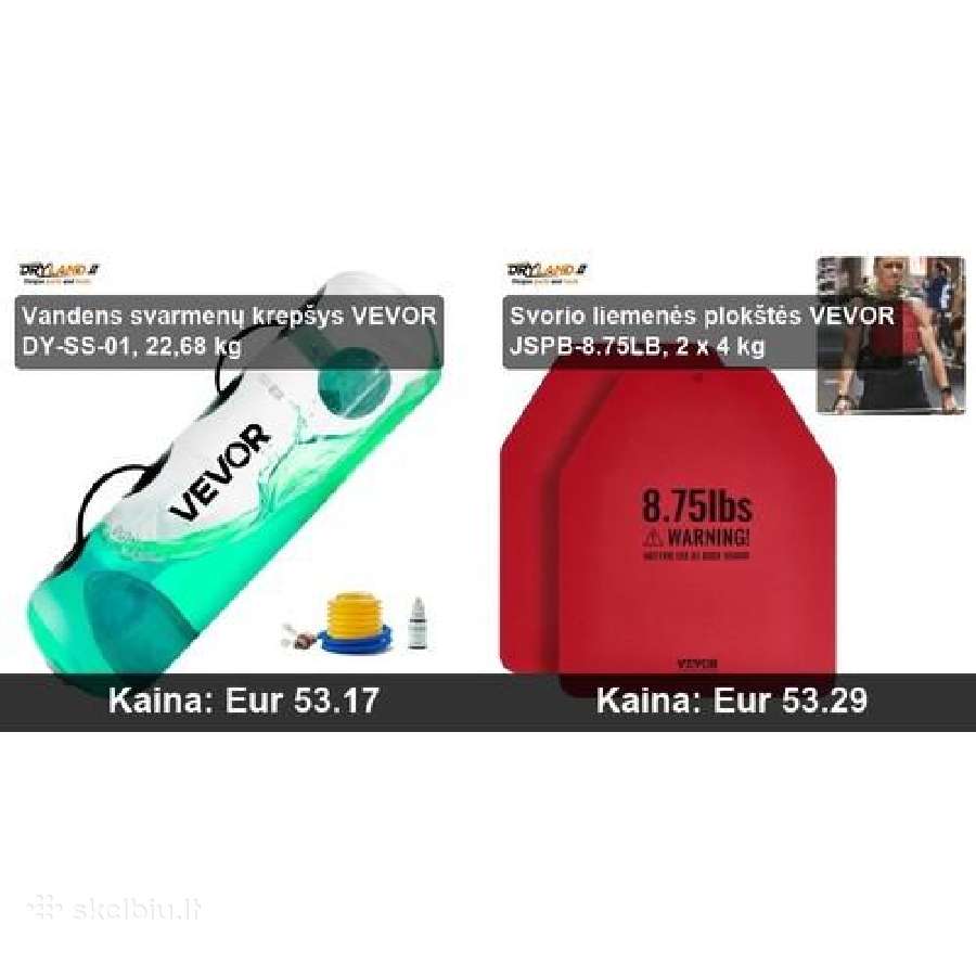 Jėgos treniruočių ir sunkumų kilnojimo įranga - nuotraukos Nr. 11